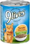 9Lives Tender Morsels With Real Chicken In Sauce