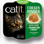 Catit Chicken Dinner With Salmon & Carrot