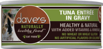 Dave's Naturally Healthy Grain Free Tuna Entrée In Gravy
