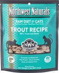 Northwest Naturals Raw Frozen Cat Nibbles - Trout Recipe