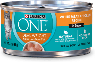 Purina One Ideal Weight White Meat Chicken Recipe In Sauce Cat