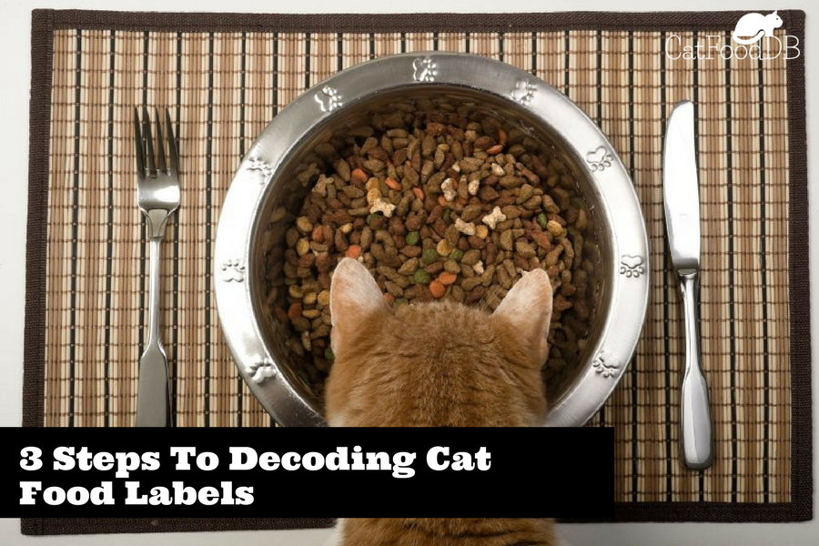 3 Steps to Decoding Cat Food Labels