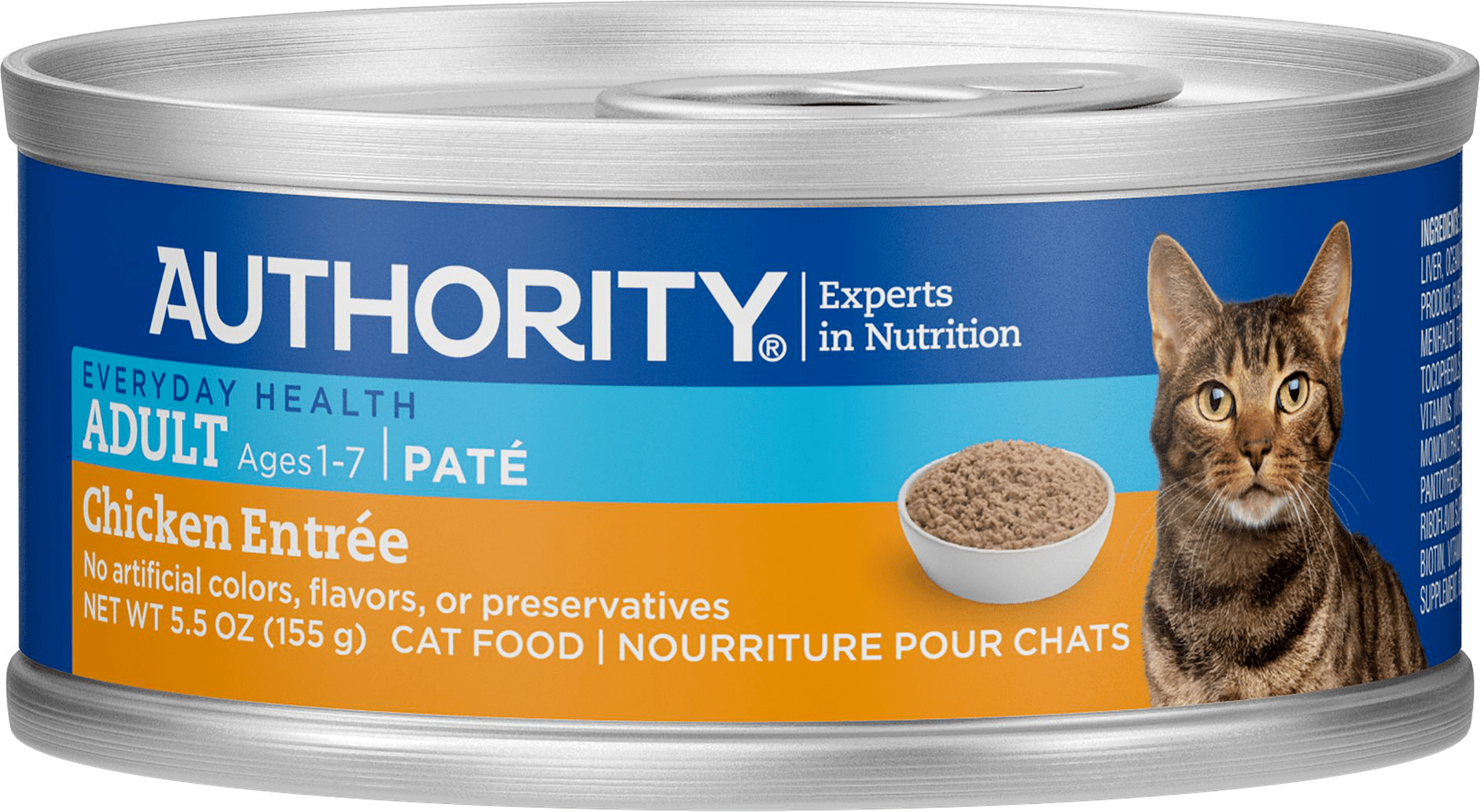 authority pate entree adult cat food