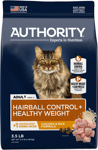 Authority Hairball Control & Healthy Weight Chicken & Rice