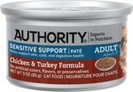 Authority Sensitive Support Pate Entree Chicken & Turkey
