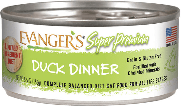 Evangers Super Duck Dinner Cat Food Review