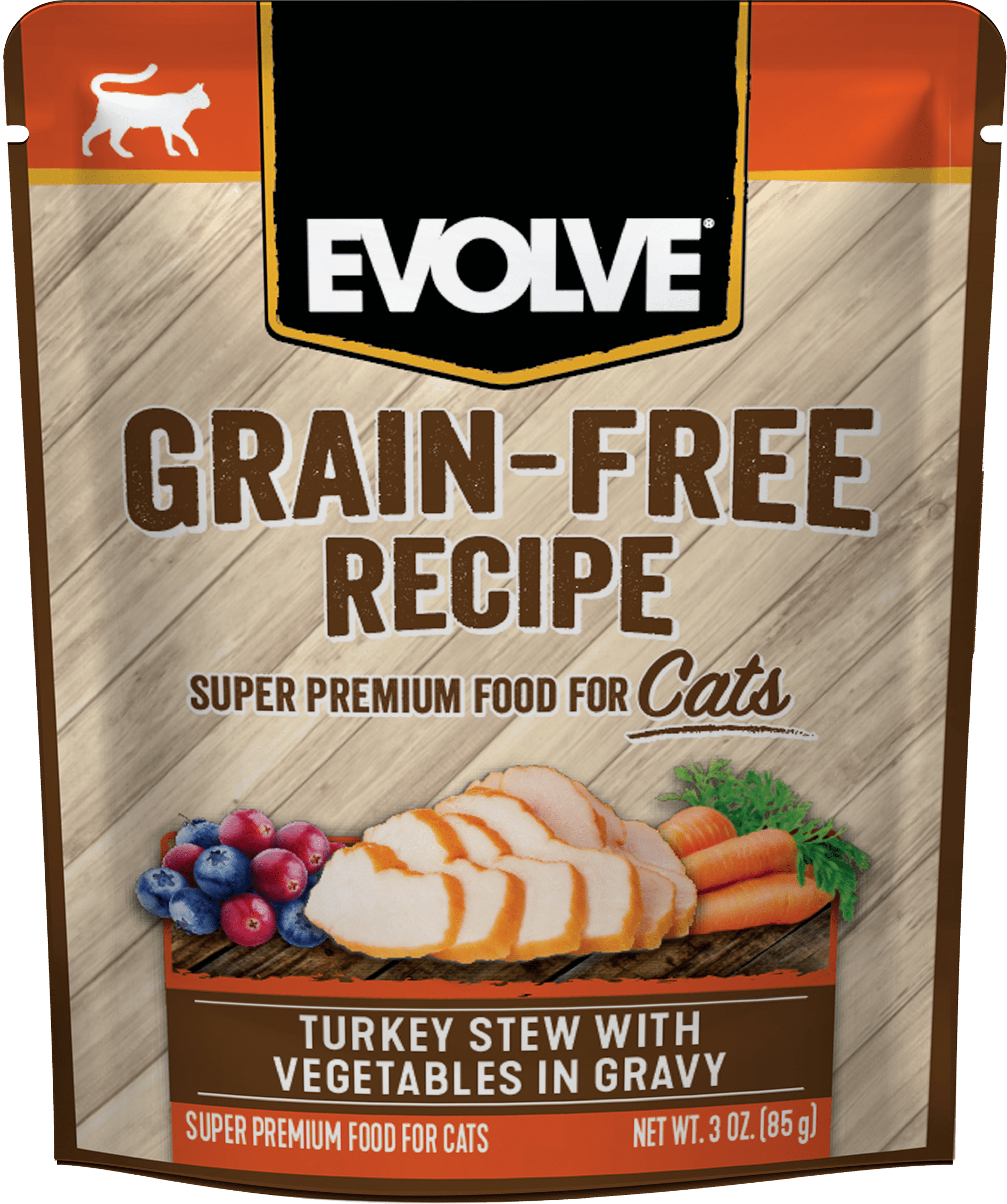 Evolve Grain Free Turkey Stew With Vegetables In Gravy Cat Food Review