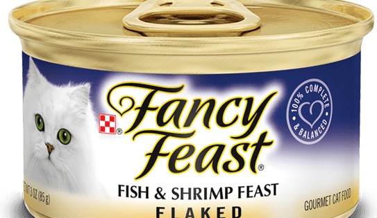 fancy feast fish shrimp flaked