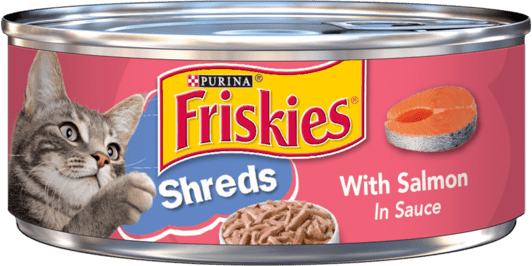 Friskies Shreds With Salmon In Sauce Cat Food Review