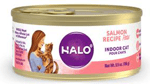 Halo Indoor Grain Free Salmon Recipe Pâté