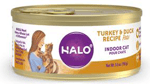 Halo Indoor Grain Free Turkey & Duck Recipe Pâté