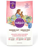 Halo Indoor Holistic Healthy Weight Grain Free Wild Salmon & Whitefish Recipe