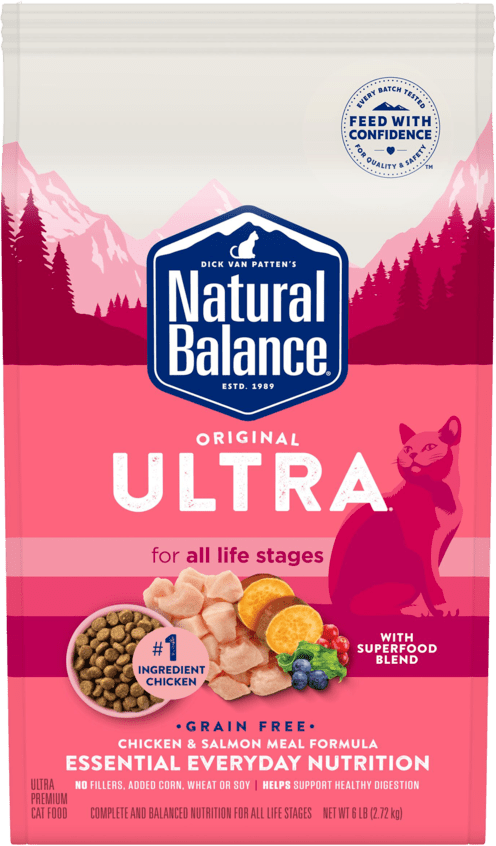 Natural Balance Original Ultra Whole Body Health Dry Cat Food Chicken Meal 