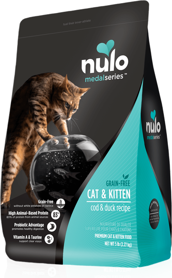 Nulo Medalseries High Meat Kibble Cod Duck Recipe Cat Food Review