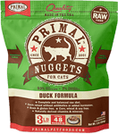 Primal Raw Frozen Nuggets Duck
