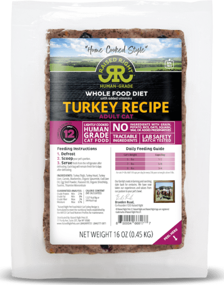 Raised Right Cat Food Reviews