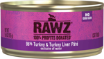 Rawz 96% Turkey & Turkey Liver Pate