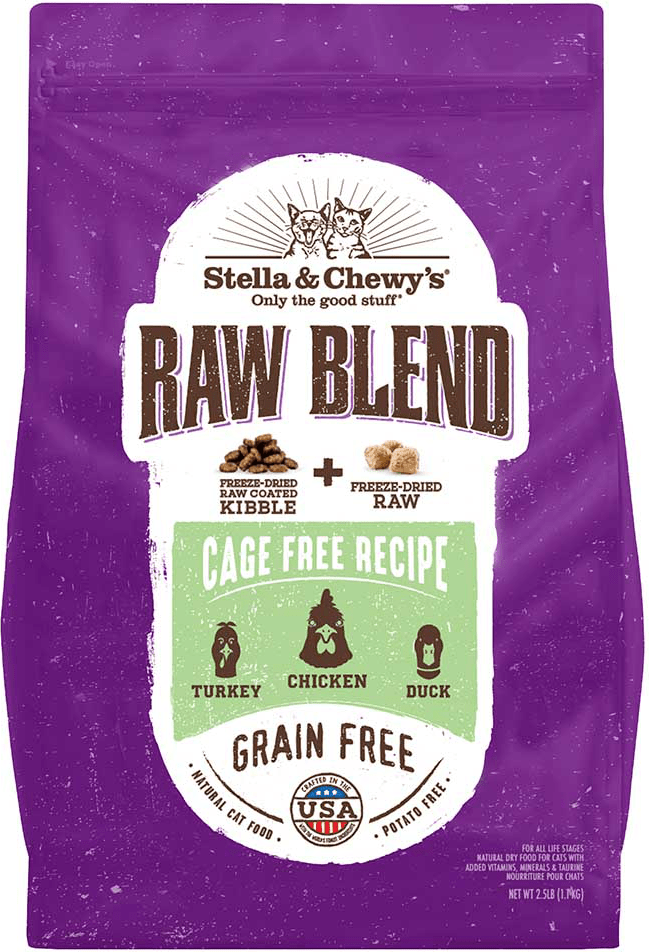 Stella & Chewys Raw Blend Cage Free Recipe Cat Food Review (2022)