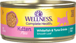 Wellness Complete Health Paté Kitten: Whitefish & Tuna