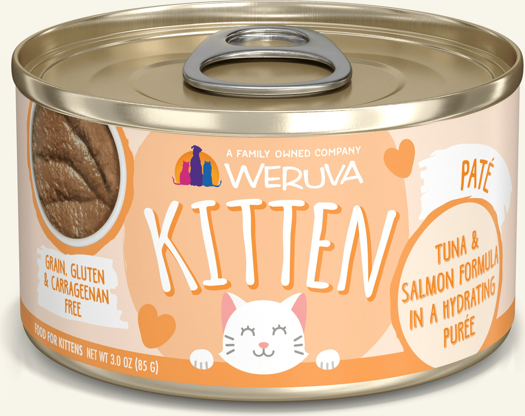 Fussie Cat Wet Food Weruva Cats In The Kitchen, Love Me Tender With Chicken  \u0026 Duck In Gr Weruva Cat Wet Food, image size:1822x1443