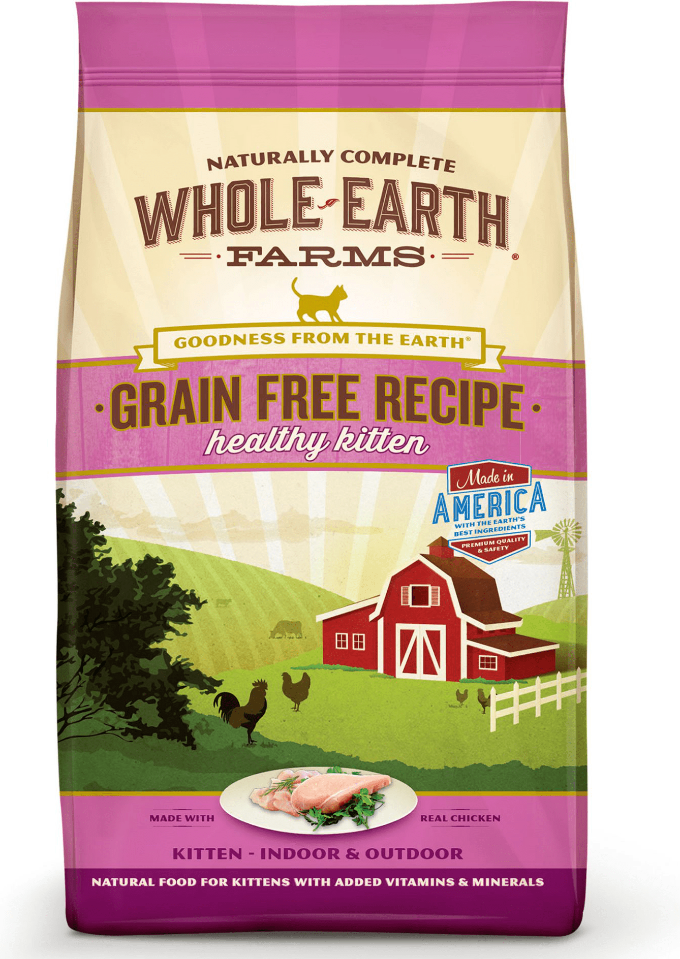 whole earth cat food recall